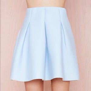 Nasty Gal Sky Roller Skater Skirt
